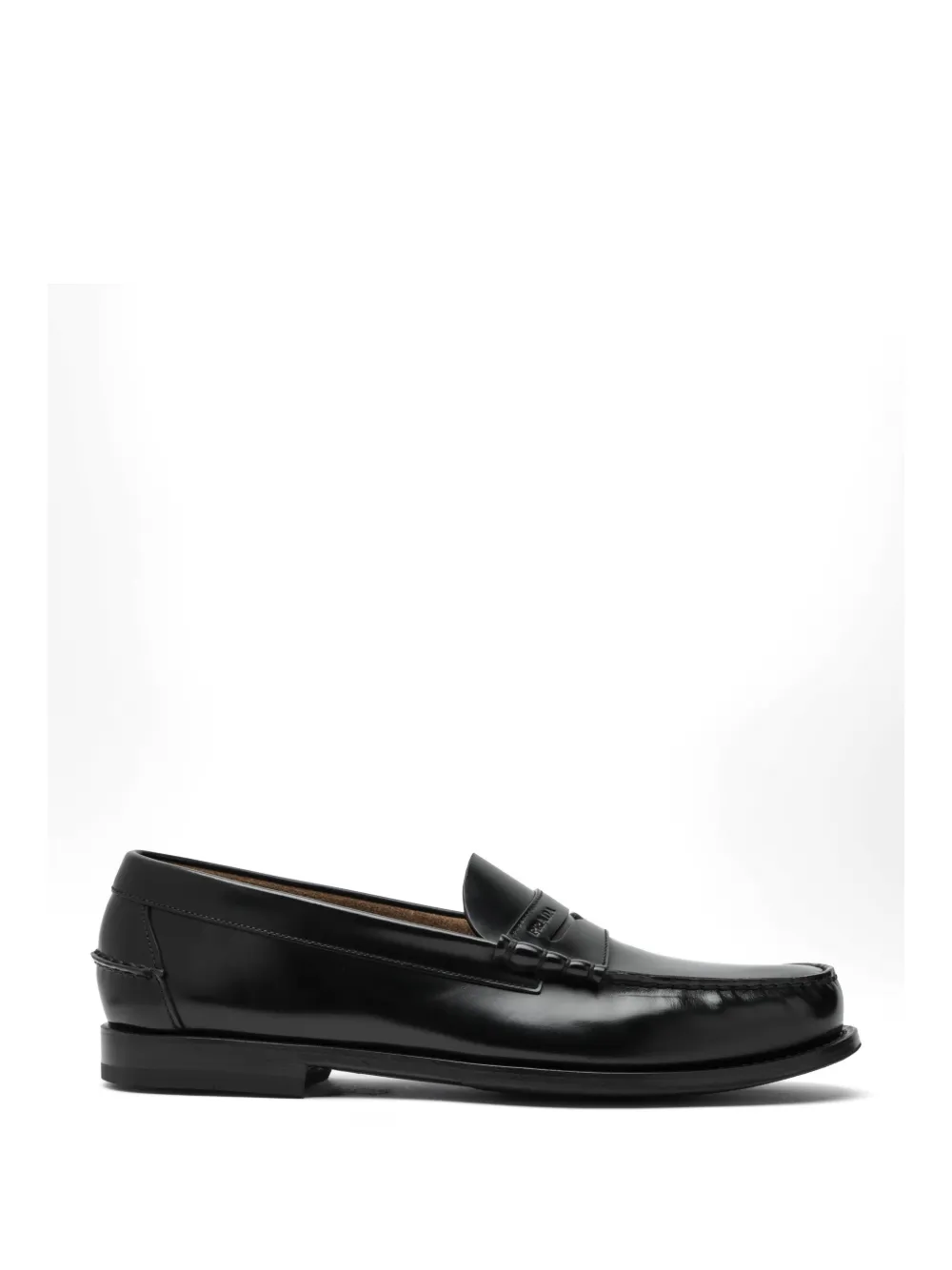 Prada penny-strap loafers - Nero