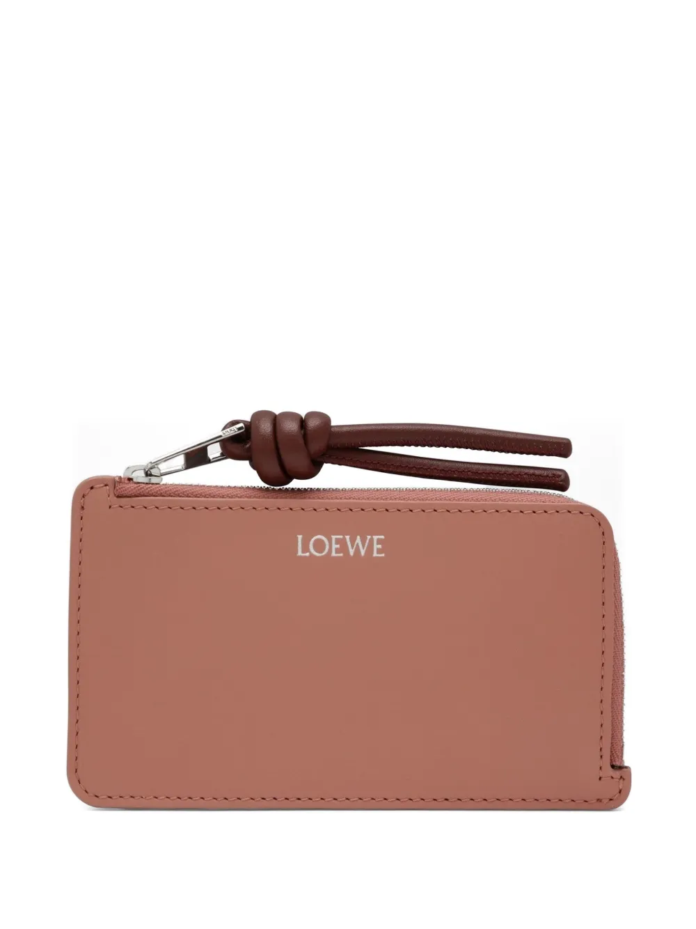 LOEWE Knot coin card-holder - Rosa
