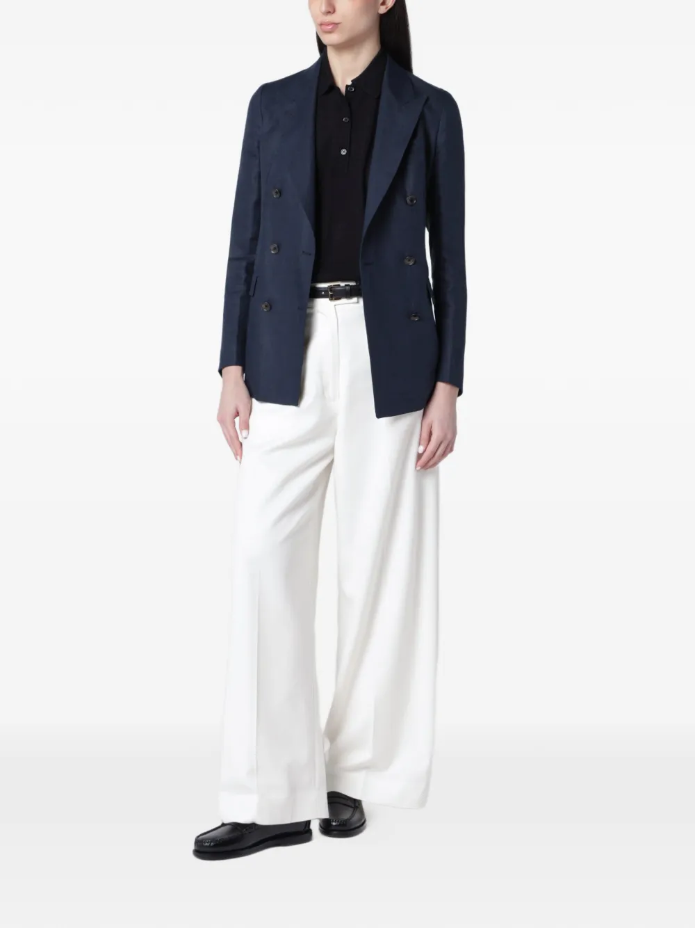 Tagliatore Blazer met dubbele rij knopen Blauw