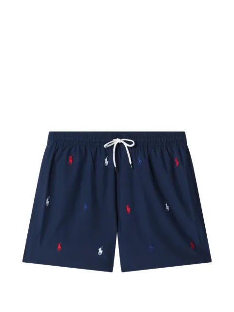 Polo Ralph Lauren logo embroidered swim trunks