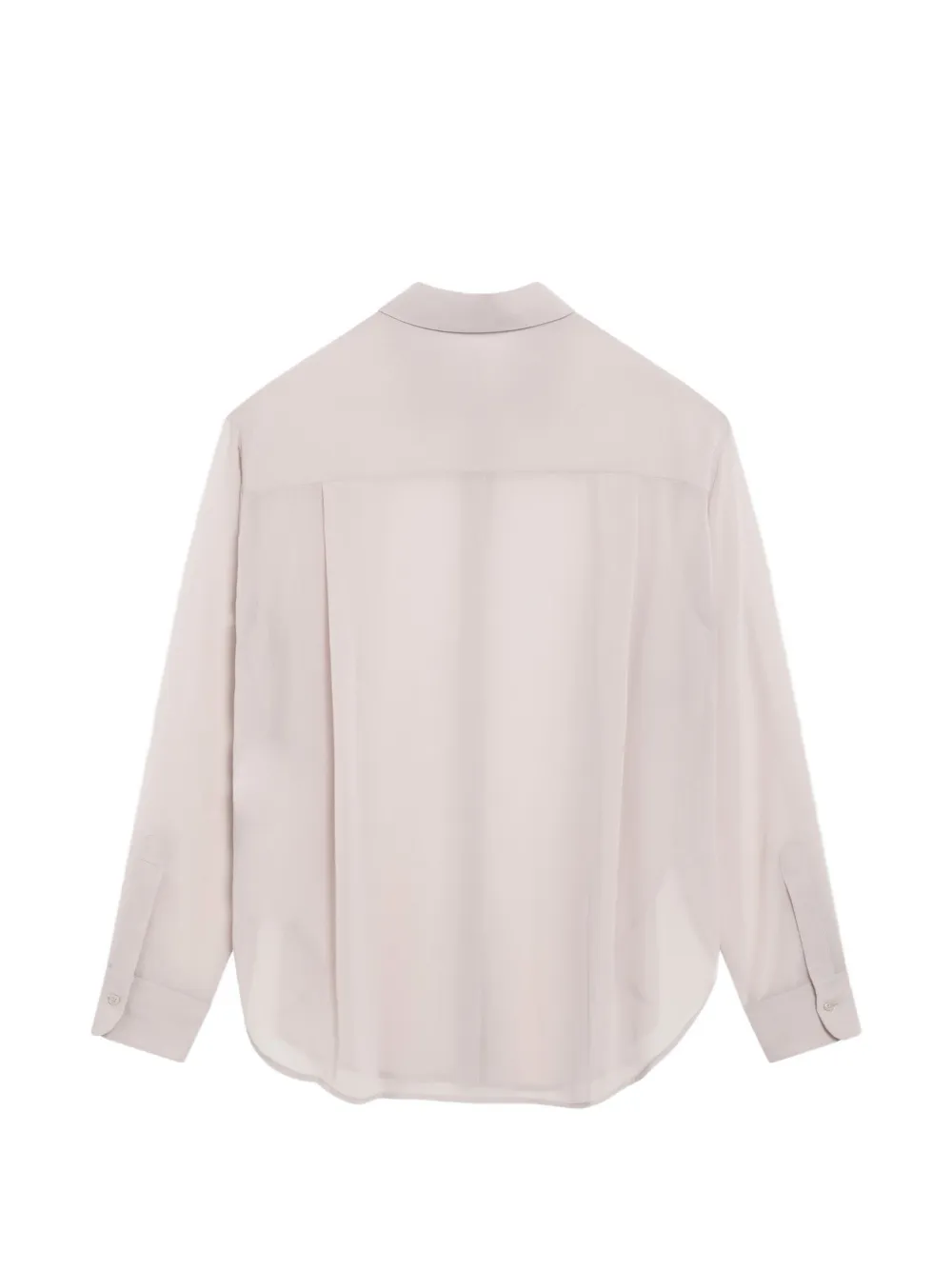 The Frankie Shop Peri blouse met lange mouwen Beige