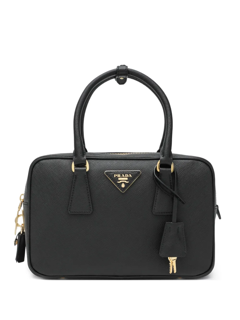 Prada leather tote bag - Nero