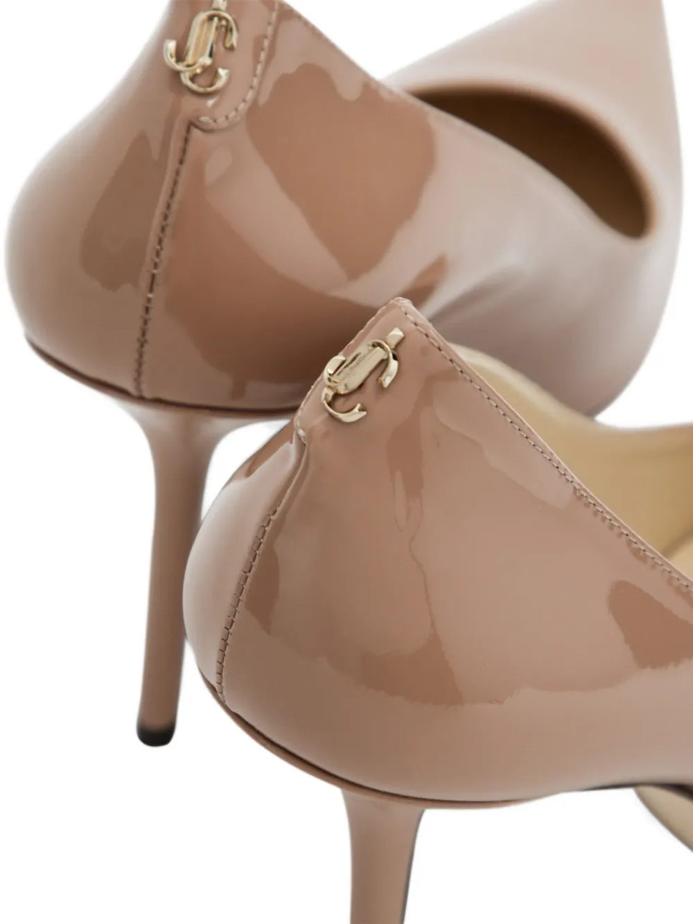 Jimmy Choo Love pumps met puntige neus Beige