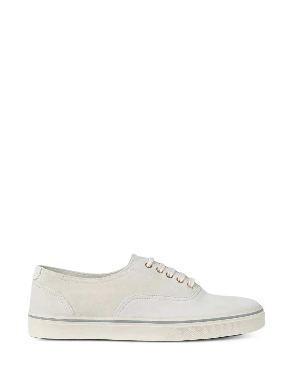 Brunello Cucinelli leather panelled sneakers - Neutrals