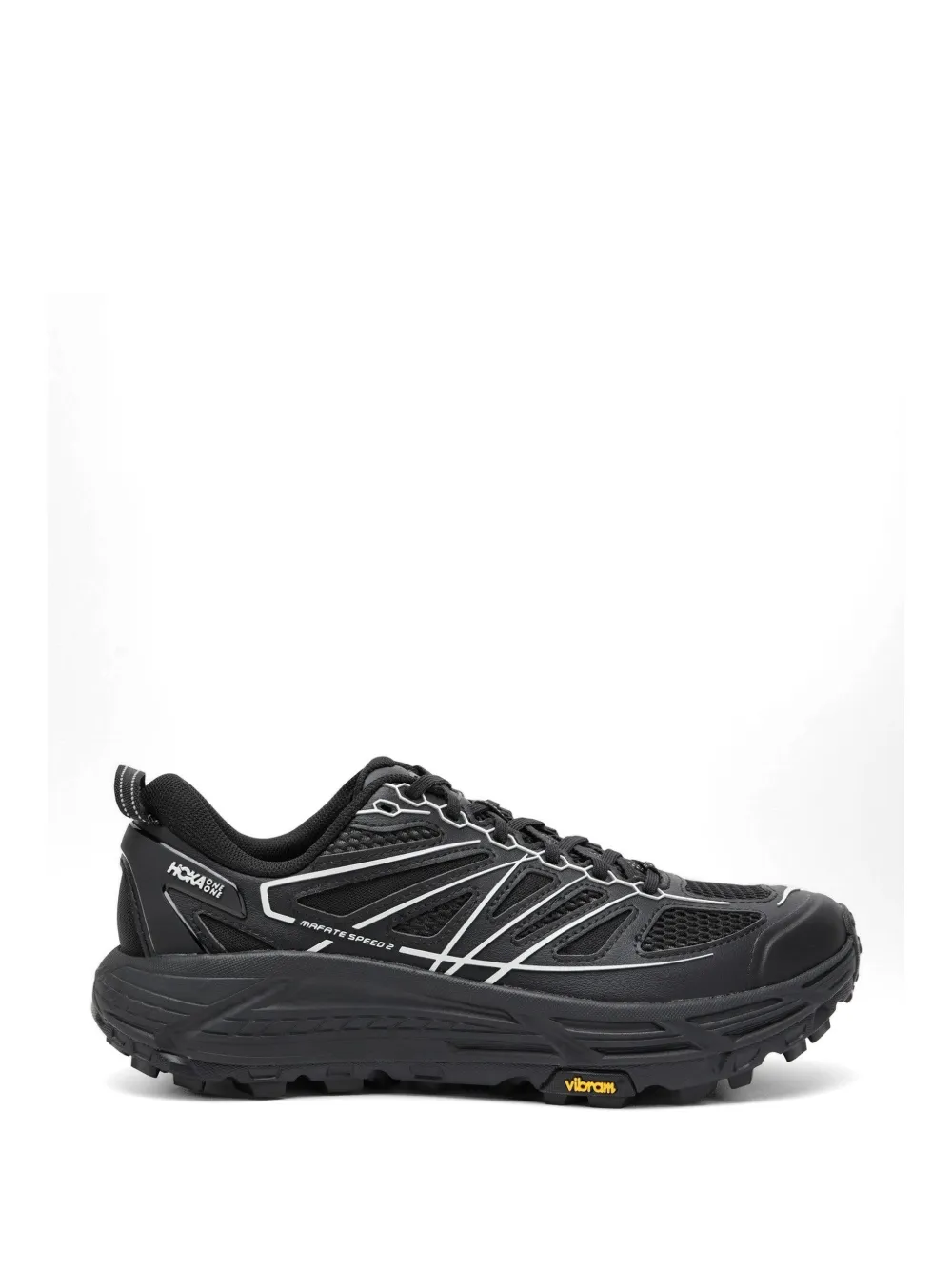 HOKA panelled sneakers - Schwarz