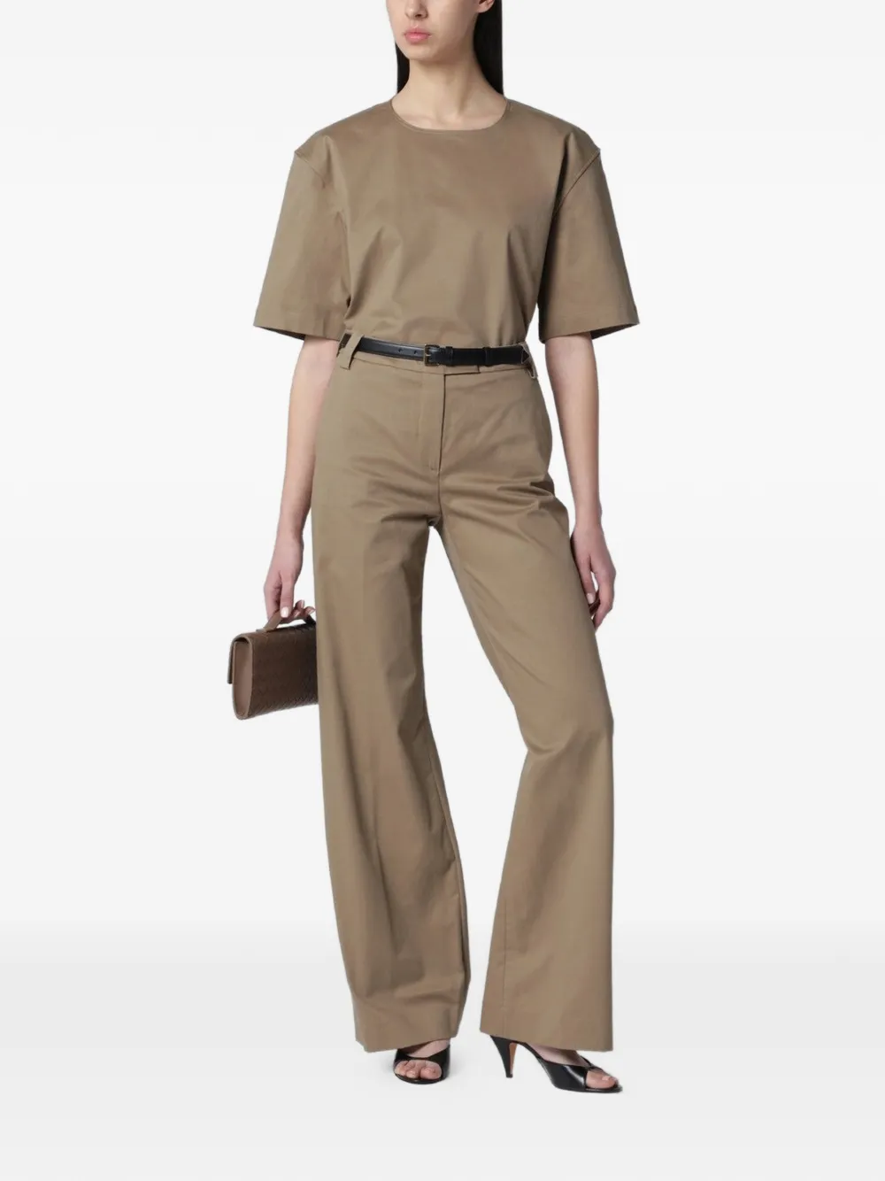  Thelatest Wide-leg Trousers - Neutrals 