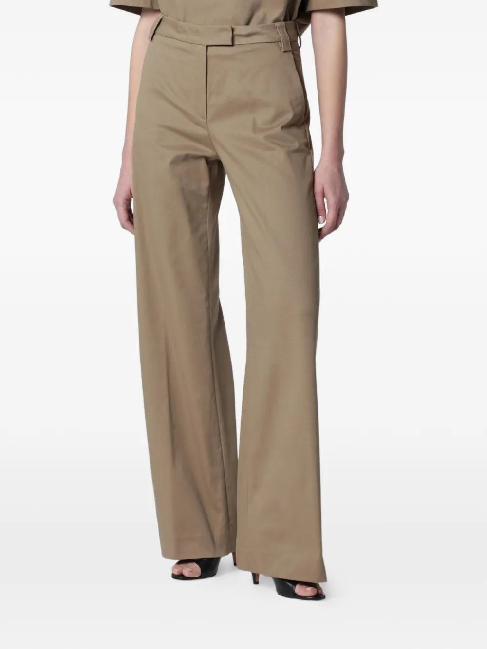  Thelatest Wide-leg Trousers - Neutrals 