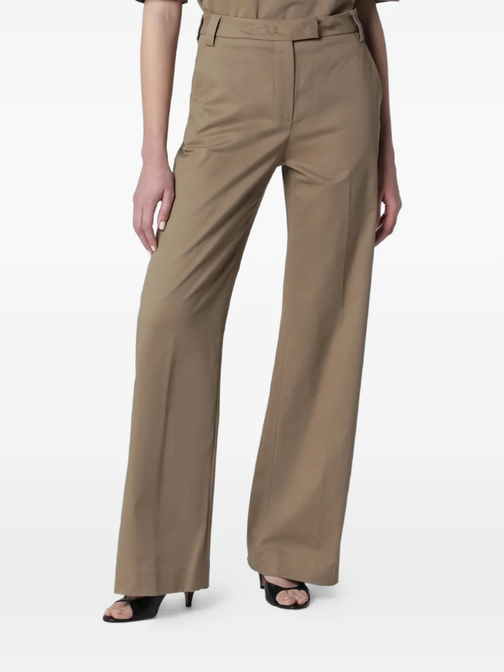 THELATEST wide-leg trousers - Nude