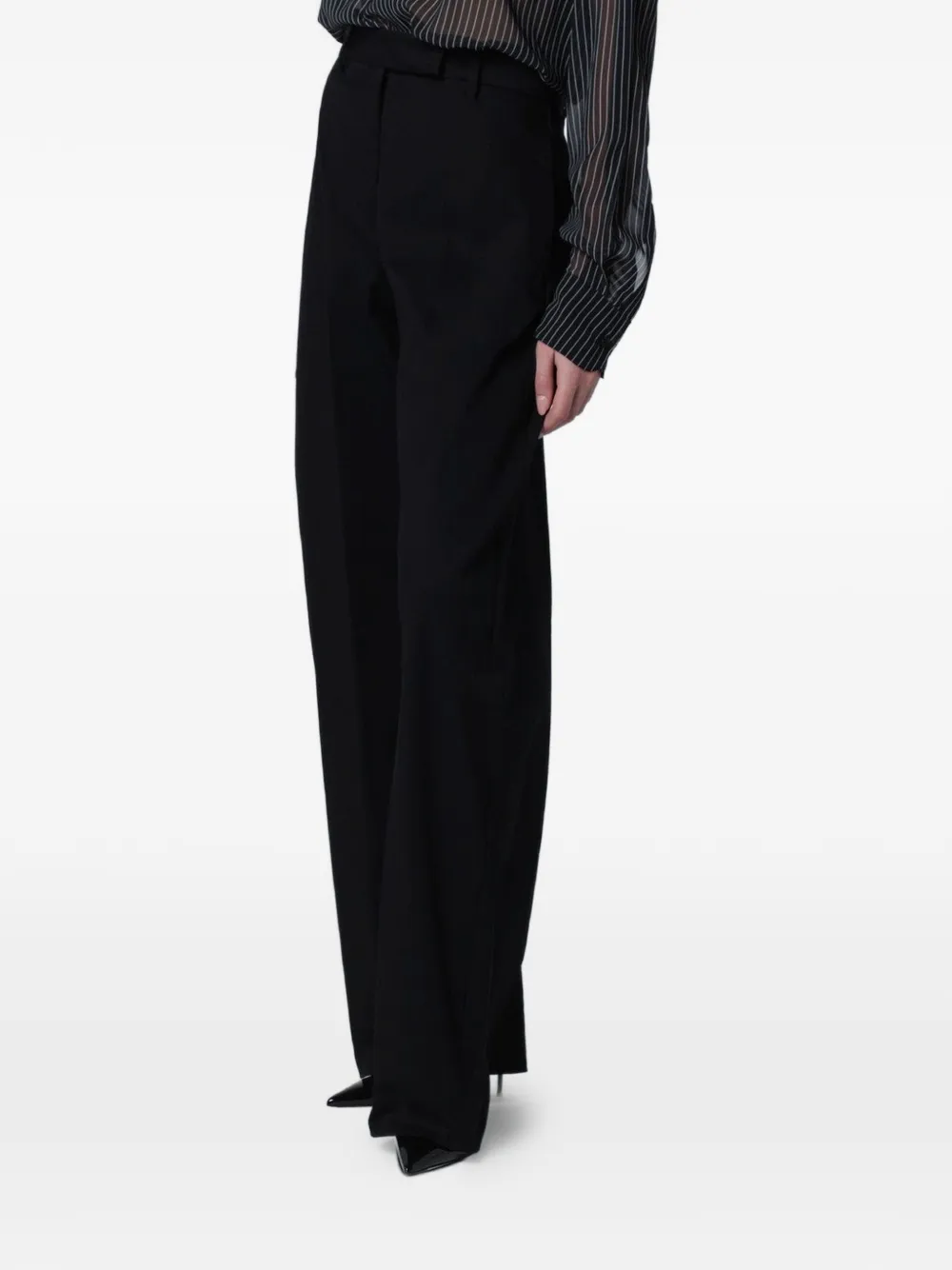  Thelatest Wide-leg Trousers - Black 