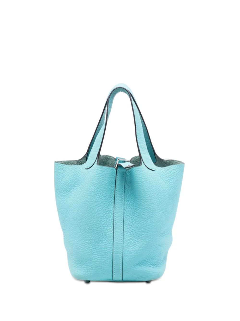 Hermès Pre-Owned 2016 Clemence Picotin Lock 18 handbag - Blu