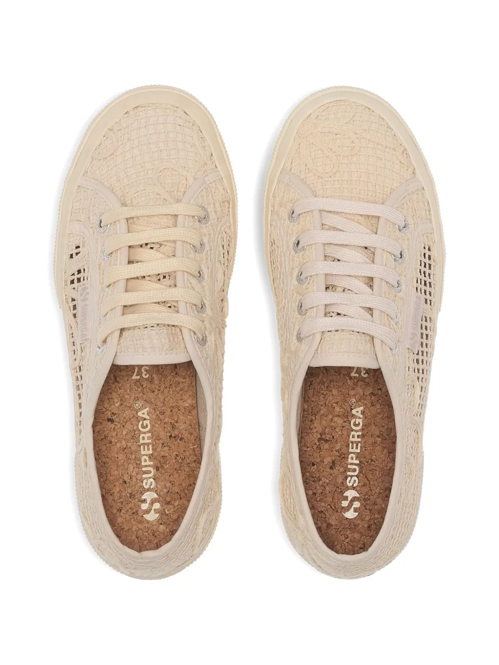 Superga Macramé sneakers Beige