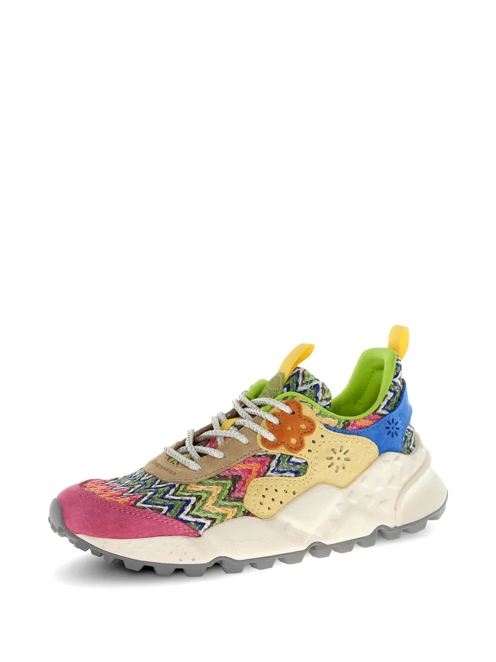 FLOWER MOUNTAIN Kotetsu sneakers Roze