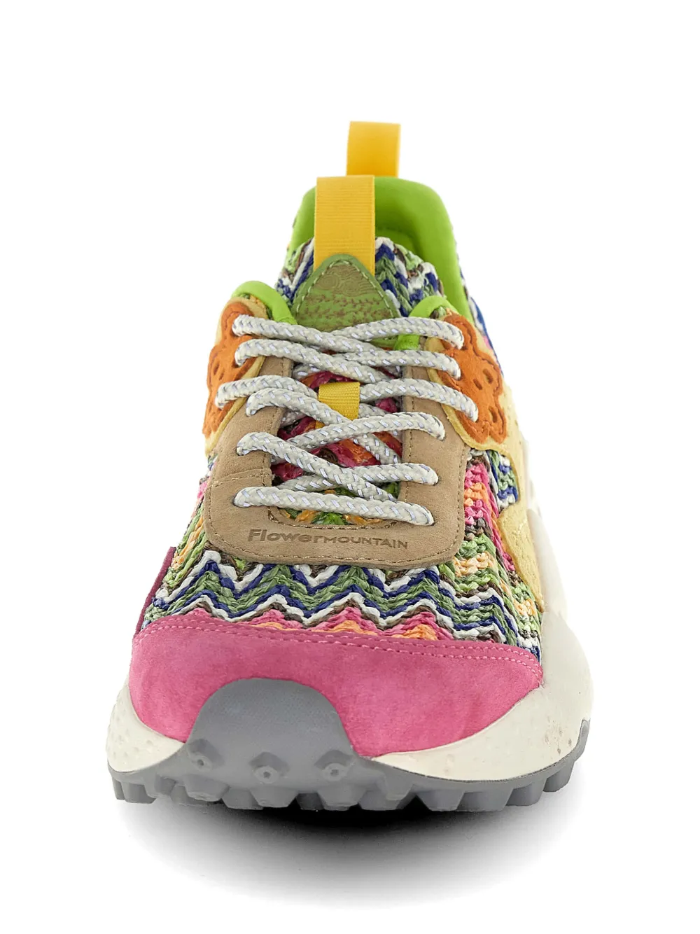 FLOWER MOUNTAIN Kotetsu sneakers Roze