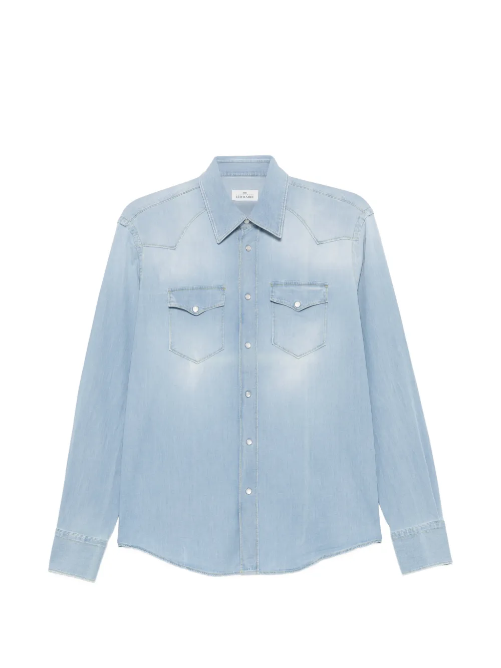 Alessandro Gherardi western shirt - Blu