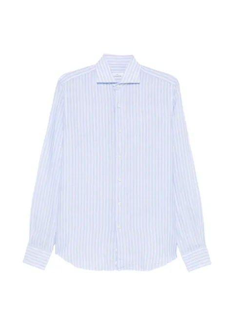 Alessandro Gherardi vertical-stripes linen shirt