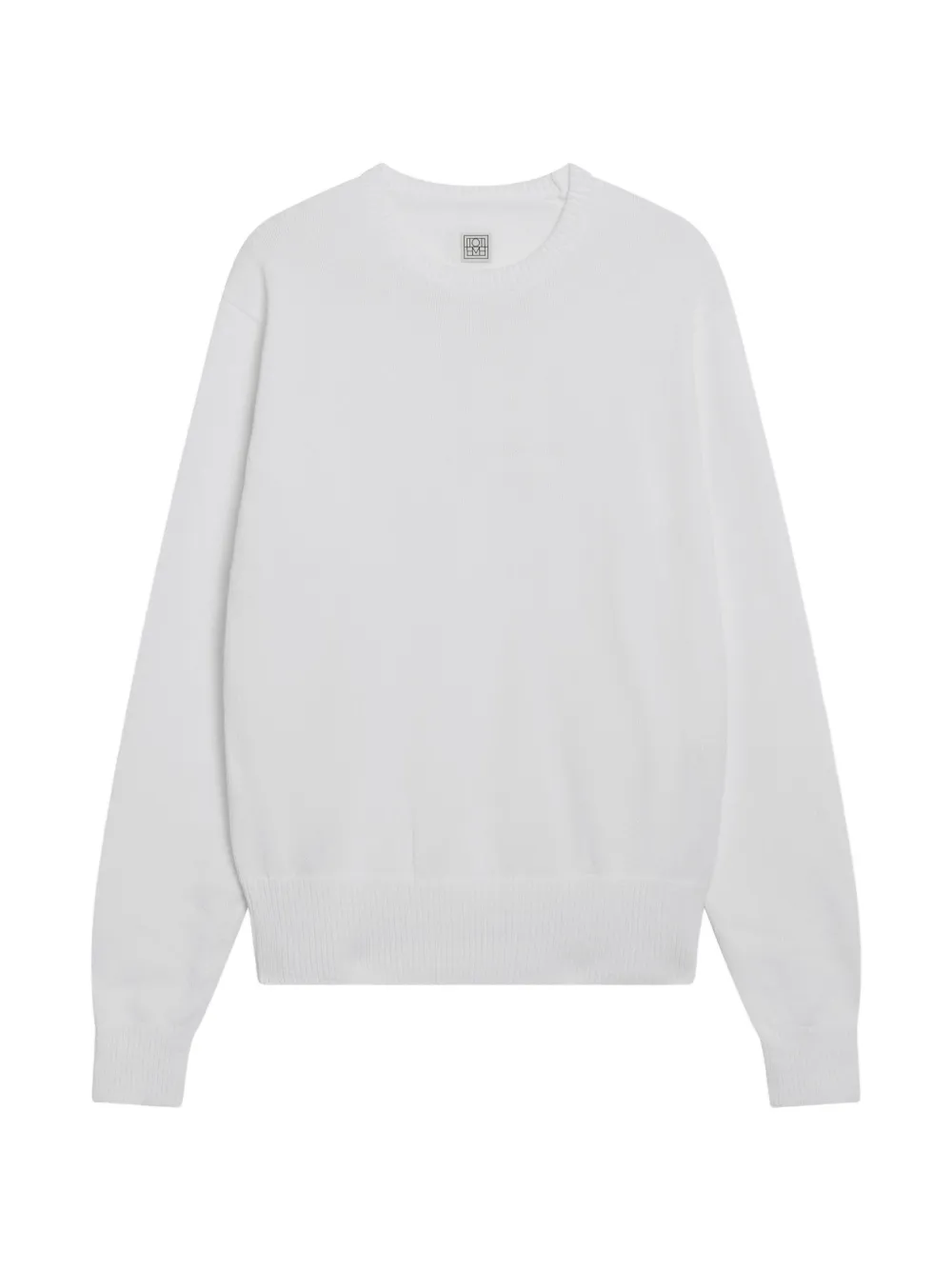TOTEME crew neck sweater - Weiß