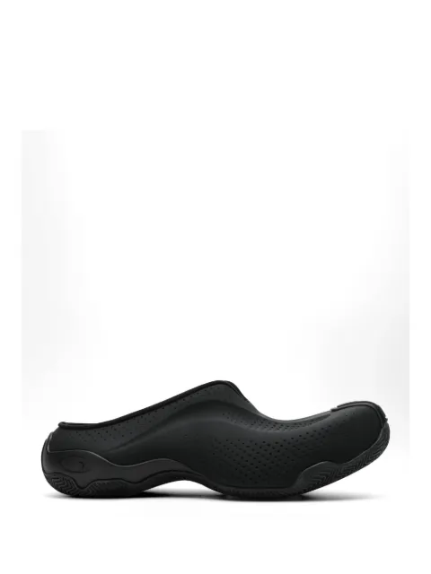 Balenciaga perforated slip-on slides