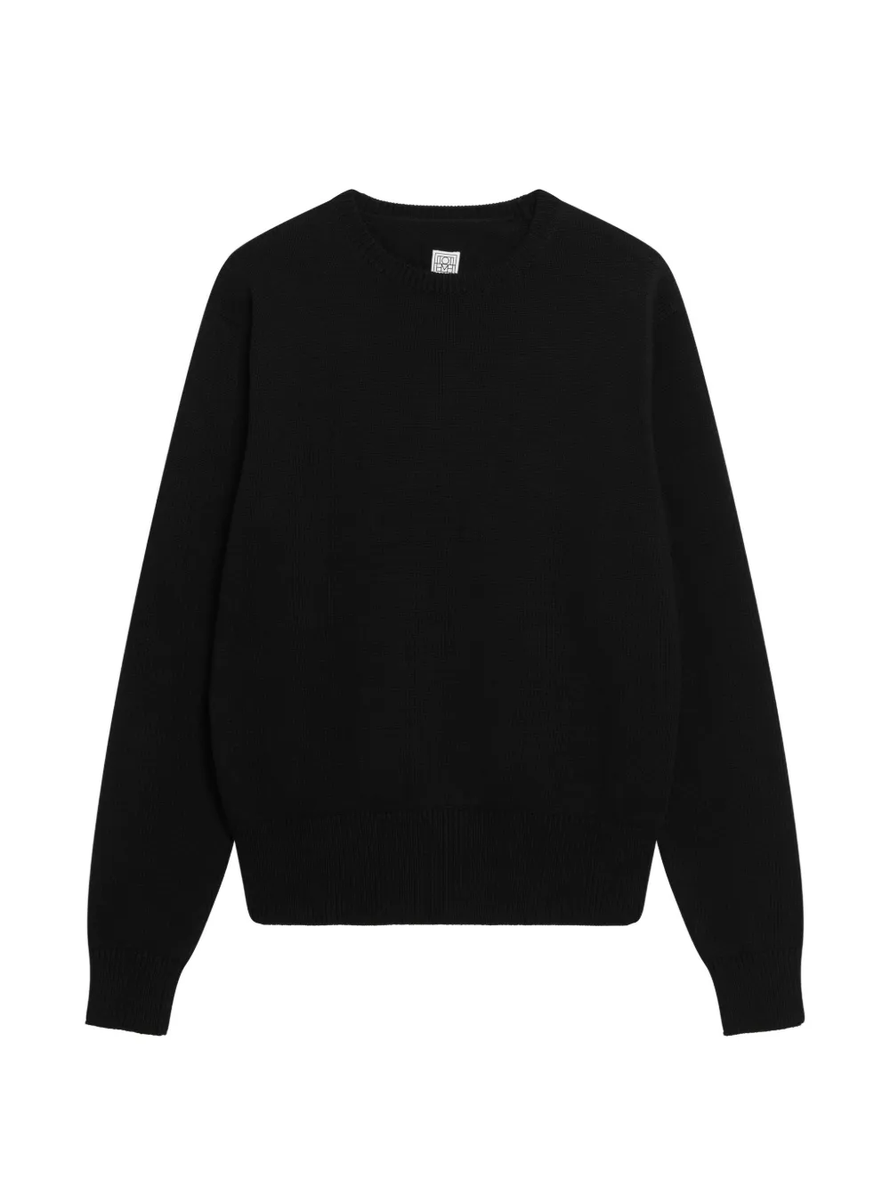 TOTEME crew-neck sweater - Nero