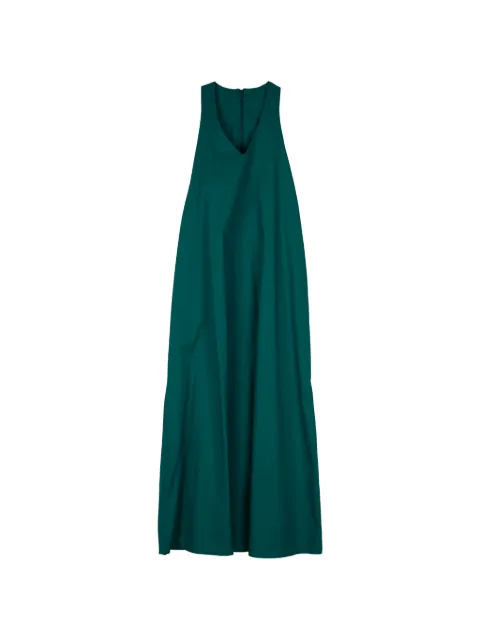 MOUTAKI V-neck sleeveless maxi dress