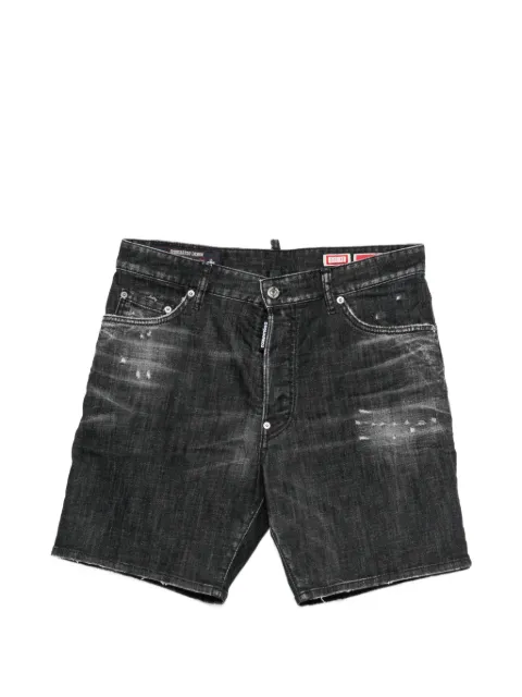 DSQUARED2 belt-loop distressed shorts