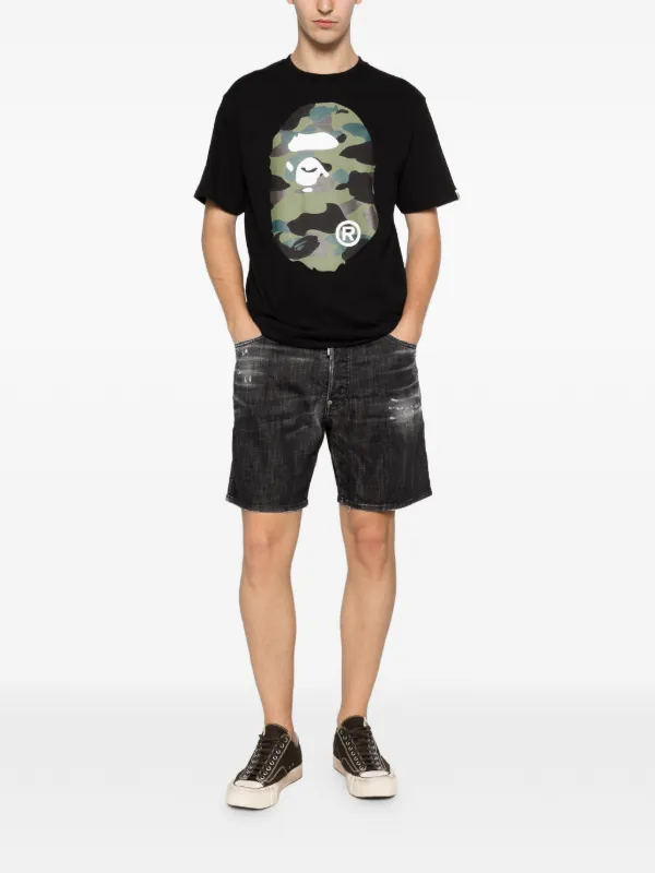 DSQUARED2 ダメージ ショートパンツ | ブラック | FARFETCH JP