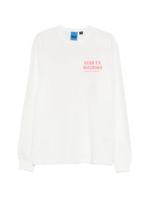 Deus Ex Machina Kumbaya logo-print long-sleeves T-shirt