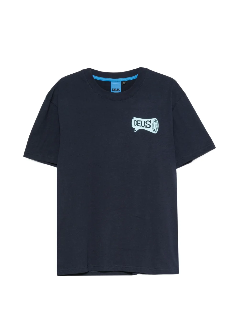 Deus Ex Machina Log logo-print T-shirt - Blu