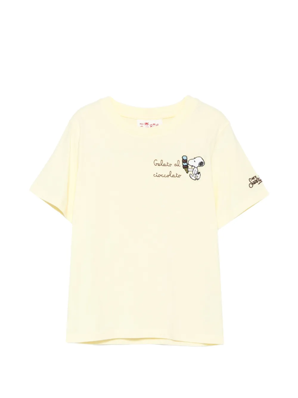 MC2 Saint Barth Kids X Peanuts crew-neck T-shirt - Giallo