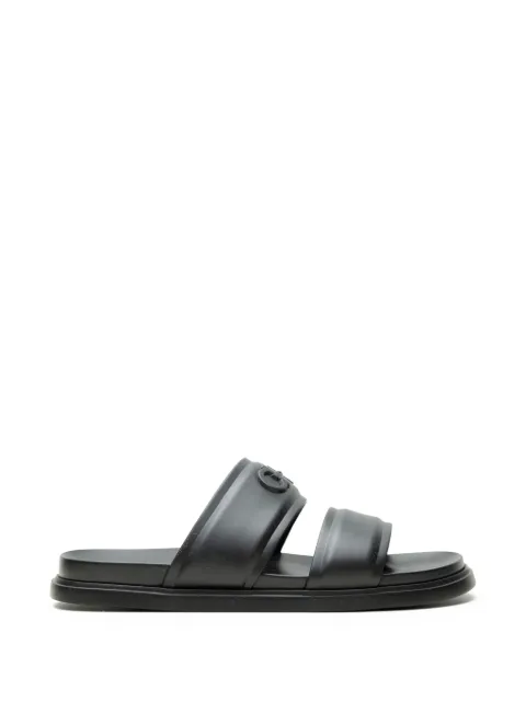 Ferragamo Gancini double-strap sandals