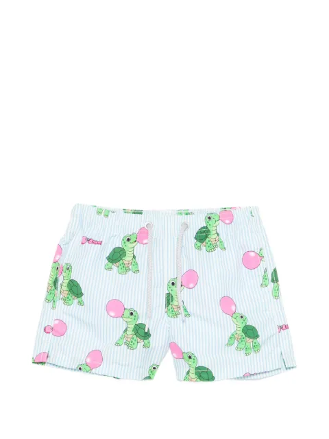 MC2 Saint Barth Kids x Big Babol Jean swim shorts