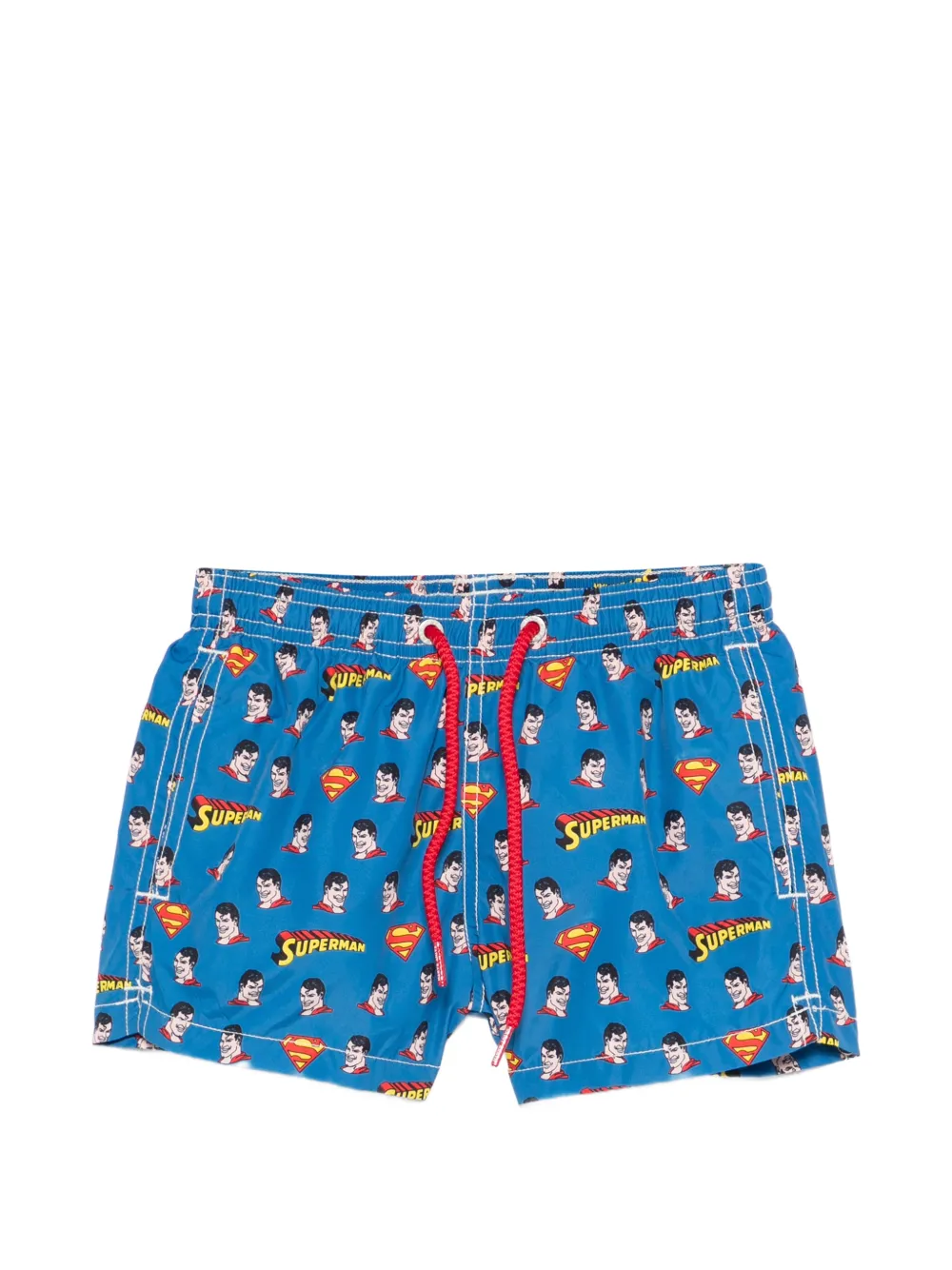 MC2 Saint Barth Kids X DC Comics Jean Superman-print swim shorts - Blu