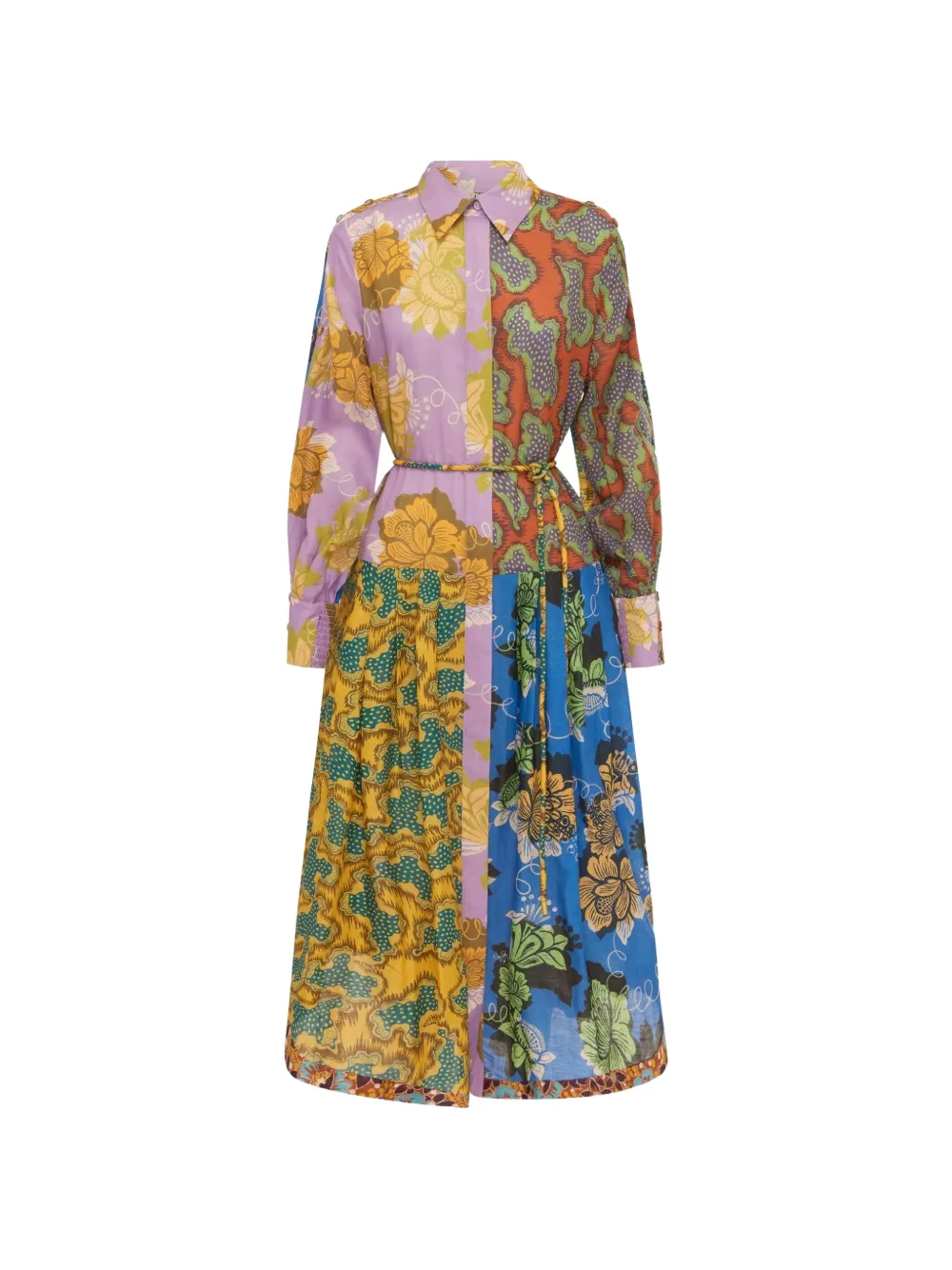 ALEMAIS Arnie shirt dress - Viola