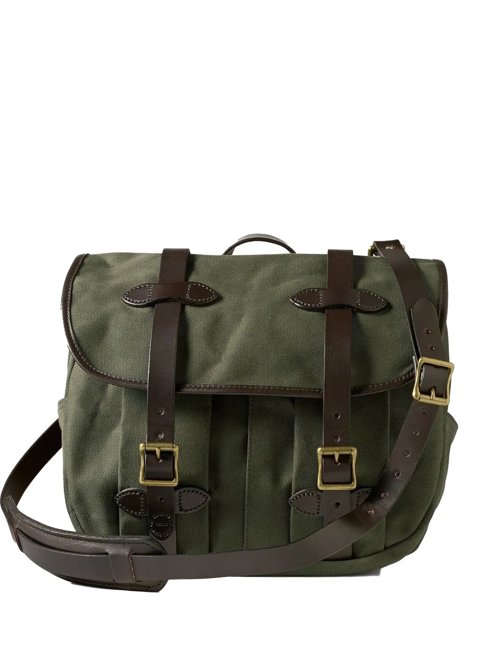 Filson medium Rugged buckle-fastening messenger bag - Verde