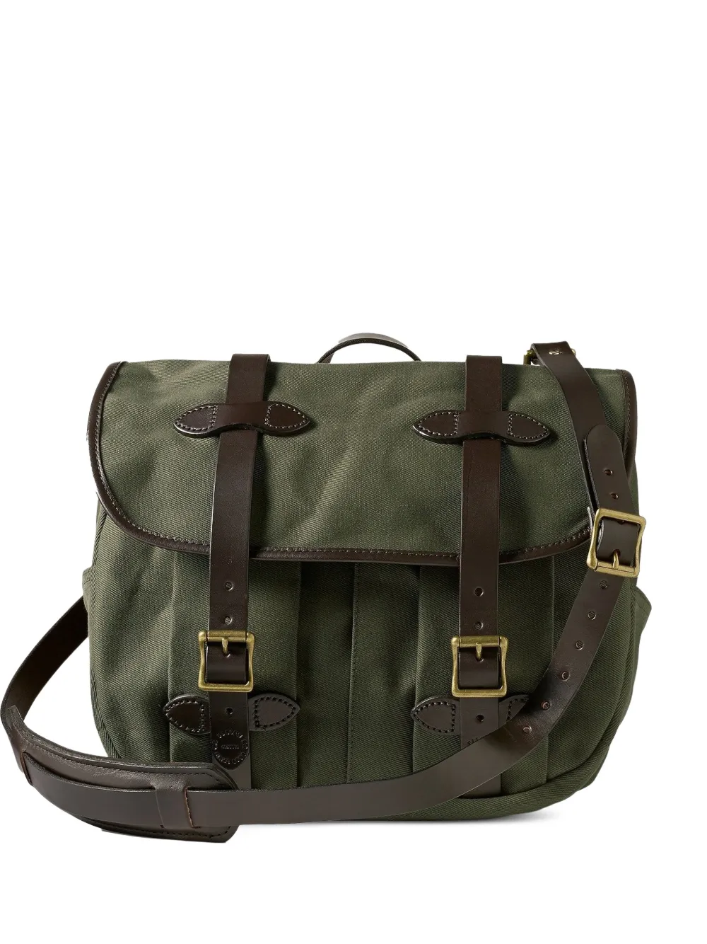 Filson medium Rugged buckle-fastening messenger bag - Verde