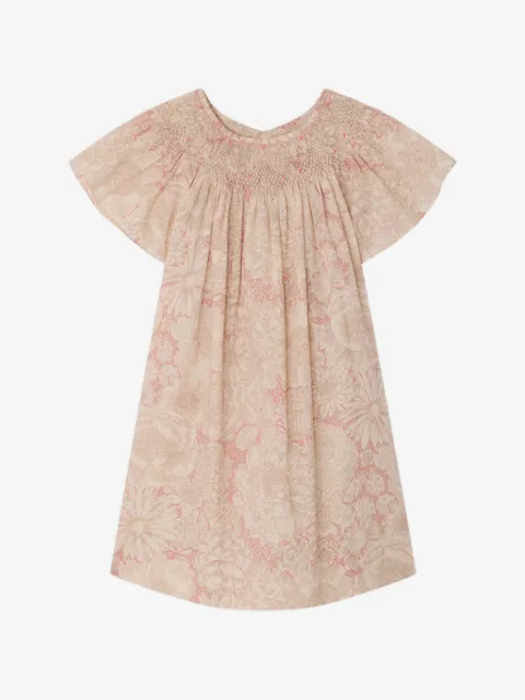 Bonpoint Arlene smocked floral-print dress