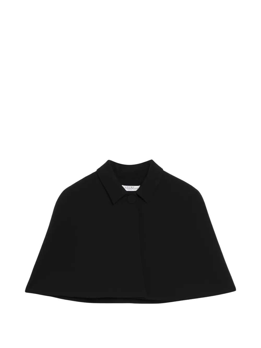 Max Mara button cape - Schwarz