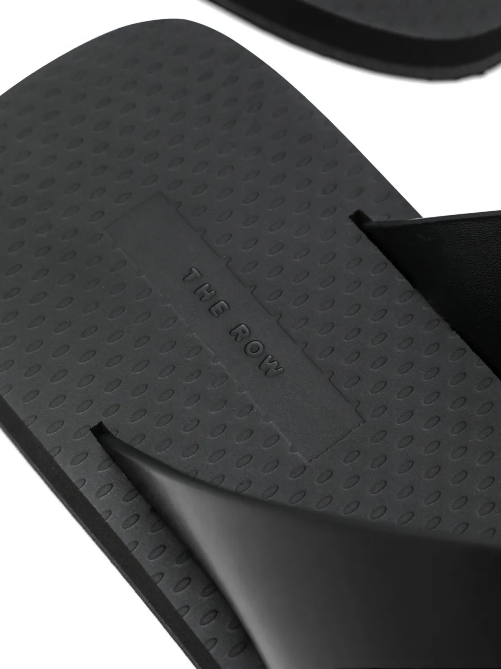 The Row Dune Classic Ginza slippers Zwart