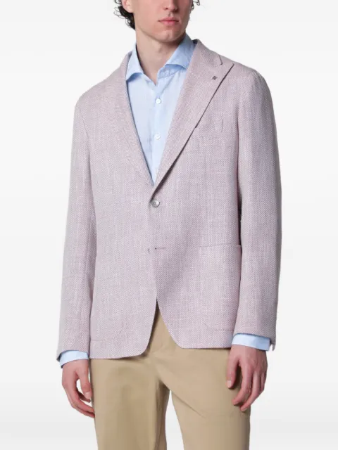 Tagliatore herringbone blazer