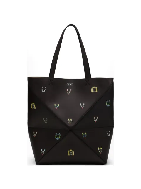 LOEWE x Louis Wain XL Puzzle Fold tote bag
