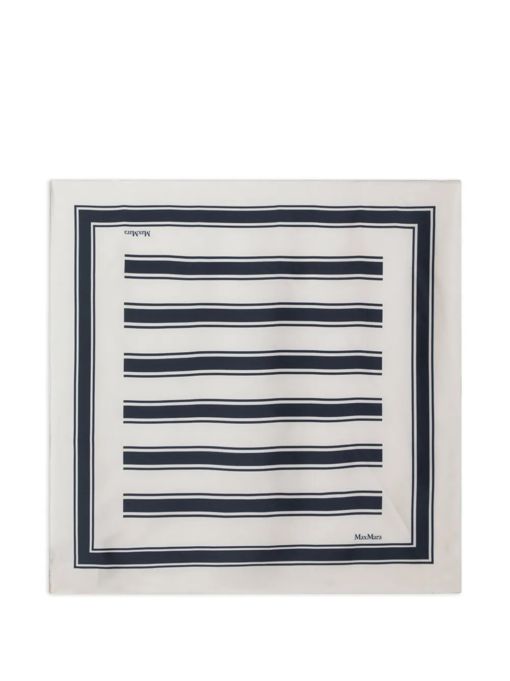 Max Mara striped scarf - Toni neutri