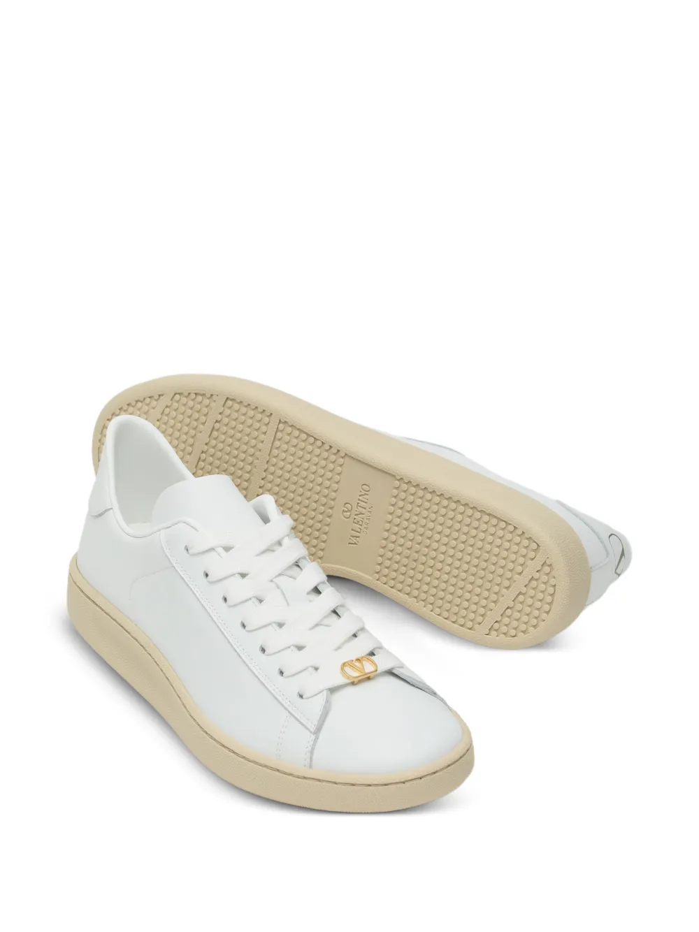 Valentino Garavani Leren sneakers Wit