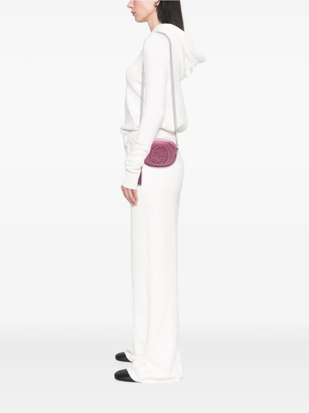  Gucci Pre-owned Mini Sac à Bandoulière Soho Chain (2016-2025) - Rose 