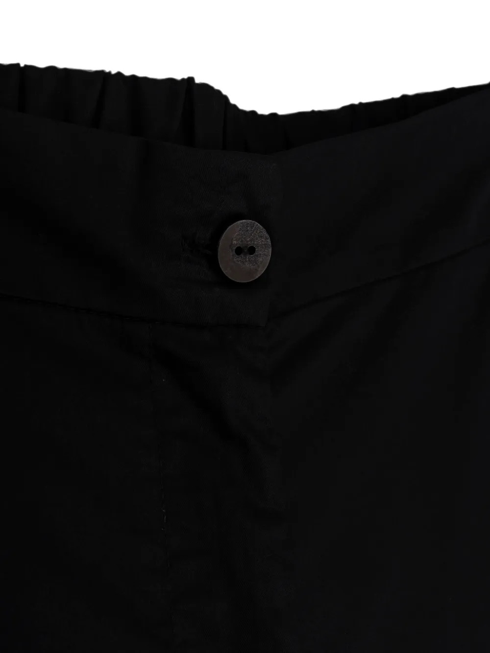 MOUTAKI Broek met wijde pijpen Zwart