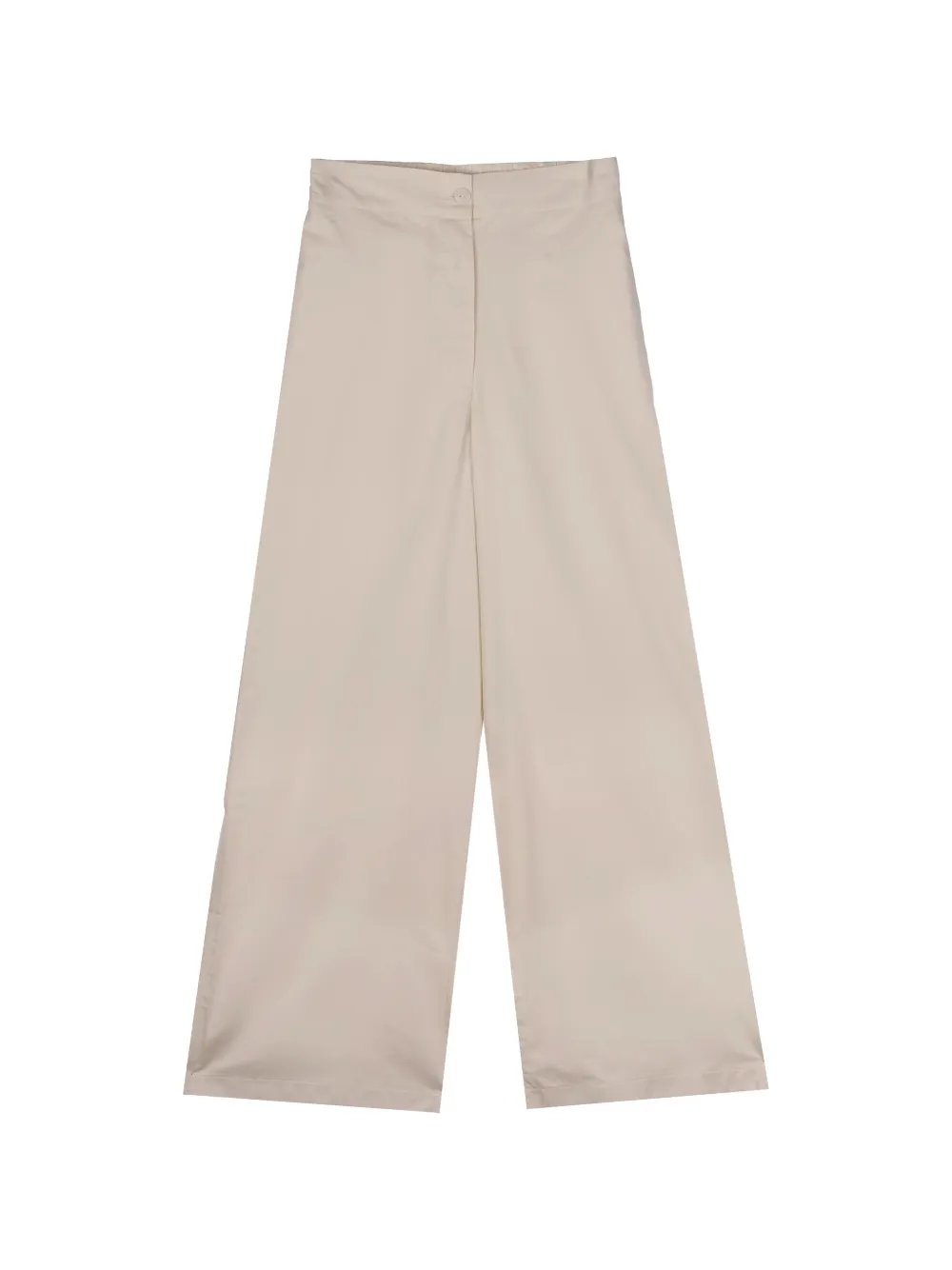 MOUTAKI wide-leg trousers - Nude