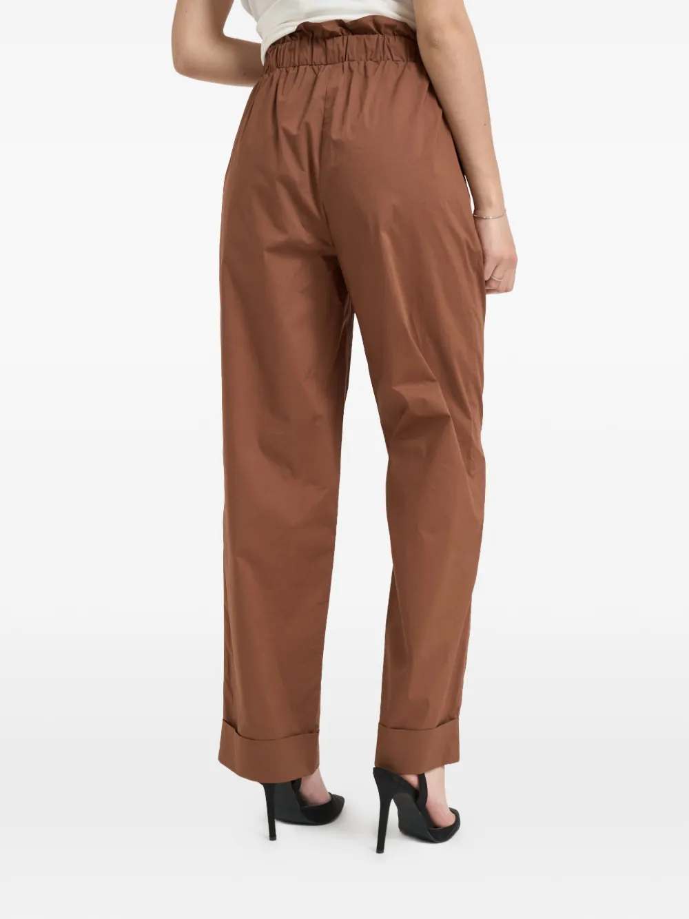 LIU JO High waist broek Bruin