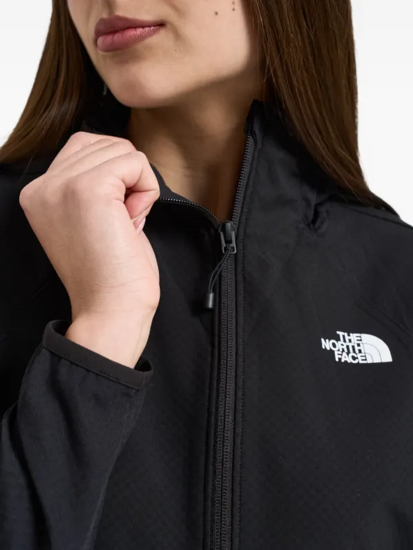 The North Face Hooded Zip Jacket | Black | FARFETCH CA