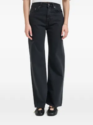 KHAITE Bonnie five-pocket Jeans | Black | FARFETCH