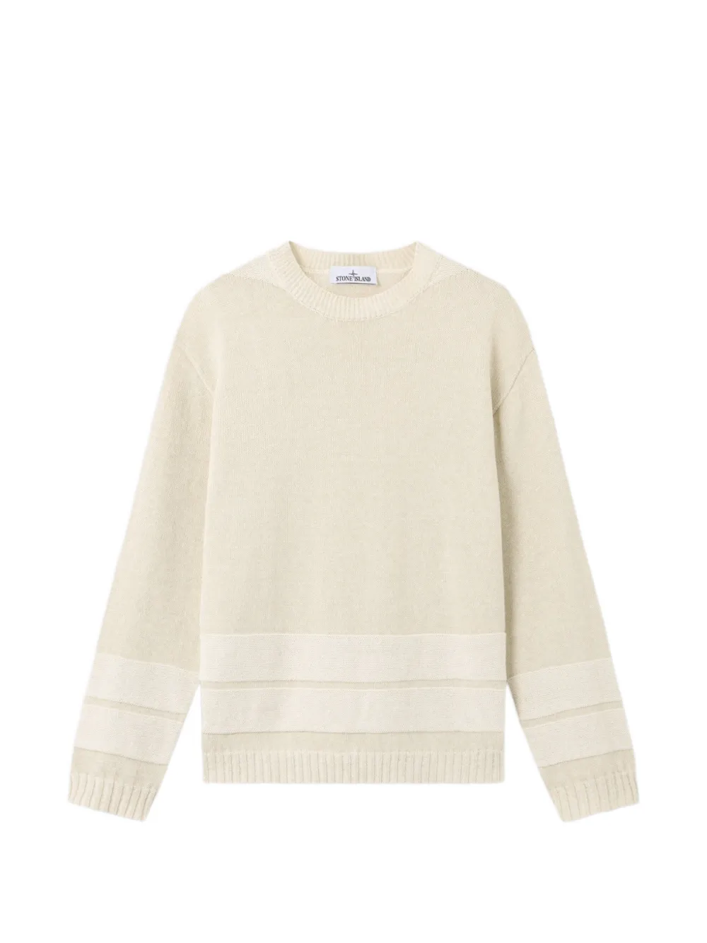 Stone Island Marina trui met streepdetail Beige