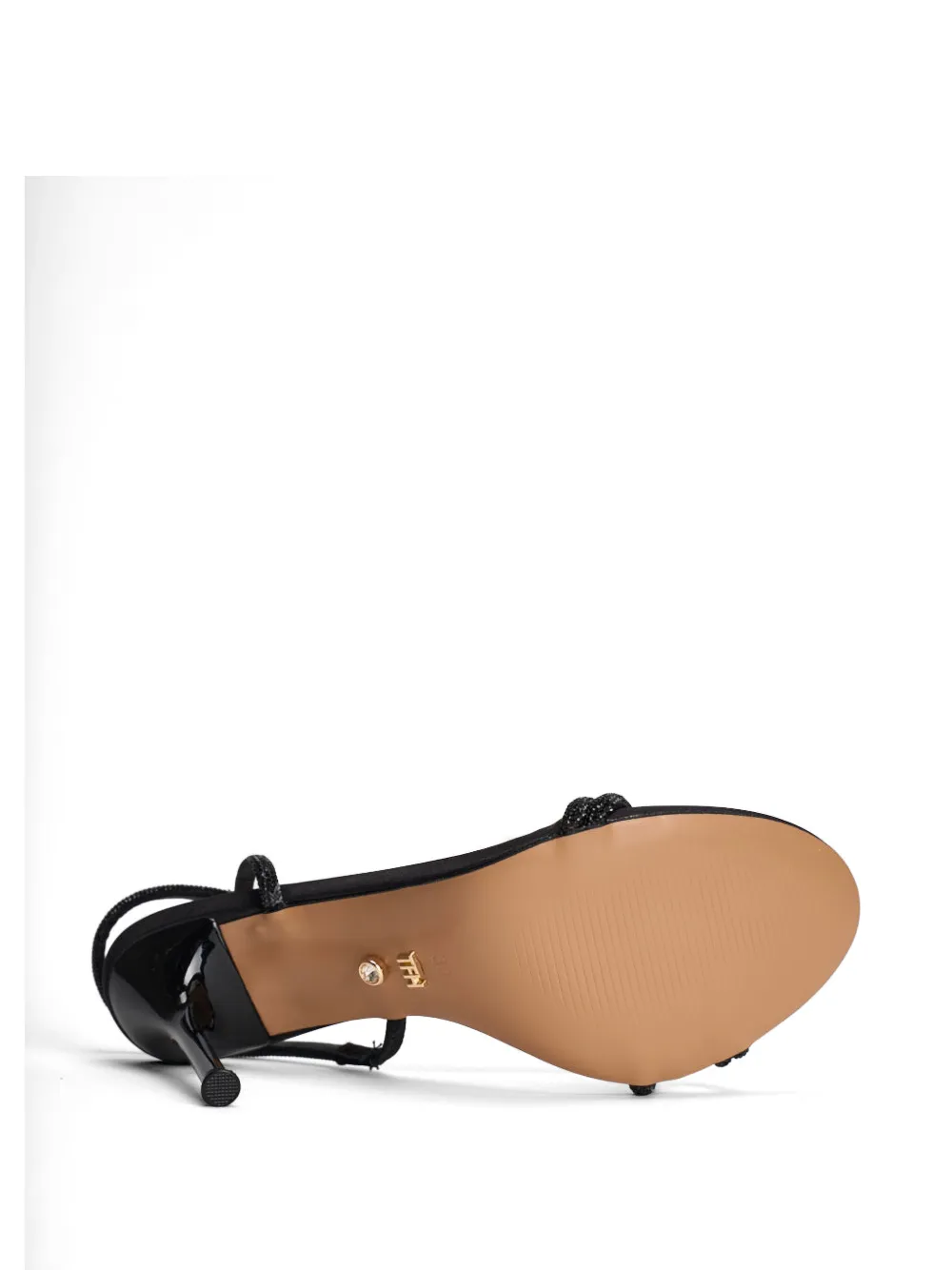 TWENTY FOURHAITCH Sandalen met verfraaid bandje Zwart