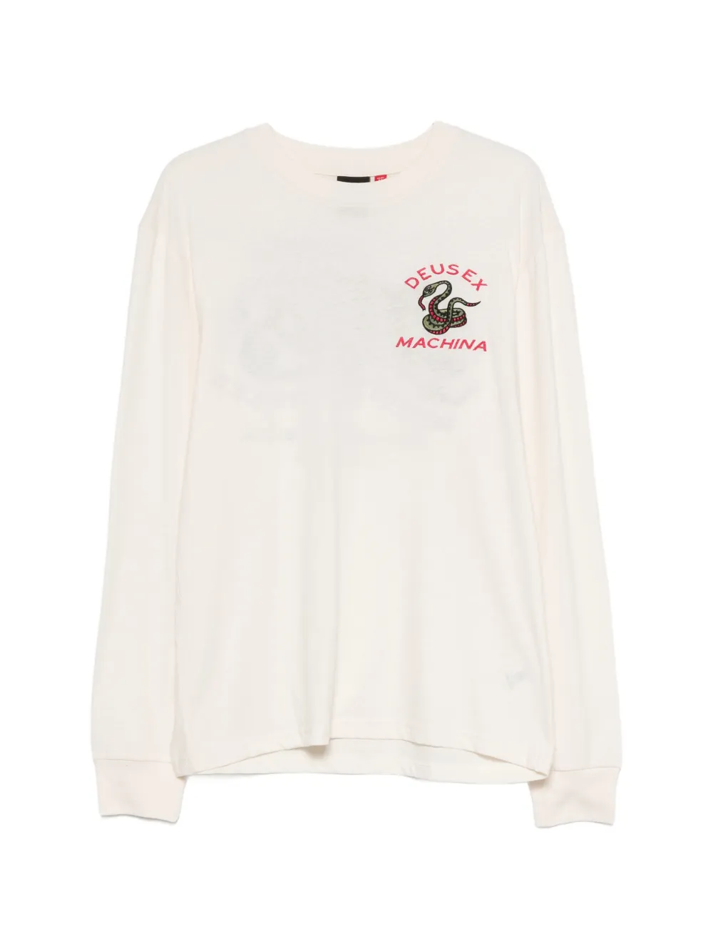 Deus Ex Machina Danger Noodle graphic-print long-sleeves T-shirt - Toni neutri